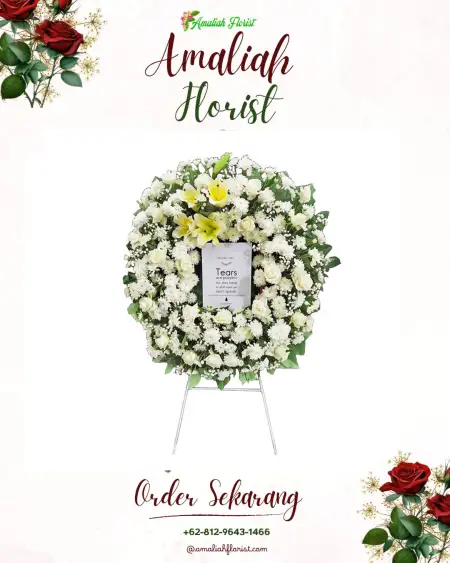 Krans Bunga Duka Sadai